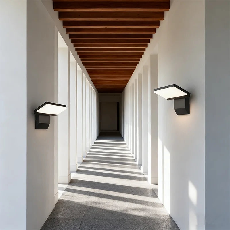 Sensor Outdoor Wall Lamp LED Waterproof IP65 Wall Light Modern Foldable Garden Courtyard Balcony Corridor Porch Indoor Lamps