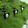 Solar Powered LED Spotlight Outdoor -IP65 Waterproof Garden Lights for Pathway,Lawn,Tree,Courtyard Decoration Landscape Lighting