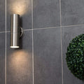 Stainless Steel Outdoor Wall Lamp Modern Garden Porch GU10 LED IP65 Waterproof up down Spotlight Wall Sconce Lights 110V 220V