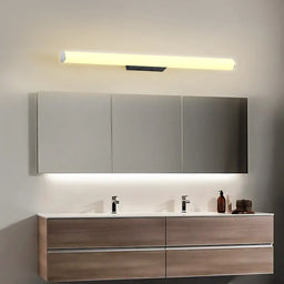 LED Strip Mirror Wall Lamp Interior Decoration Modern Minimalist Style Dressing Room Bedroom Living Lighting AC85-265V