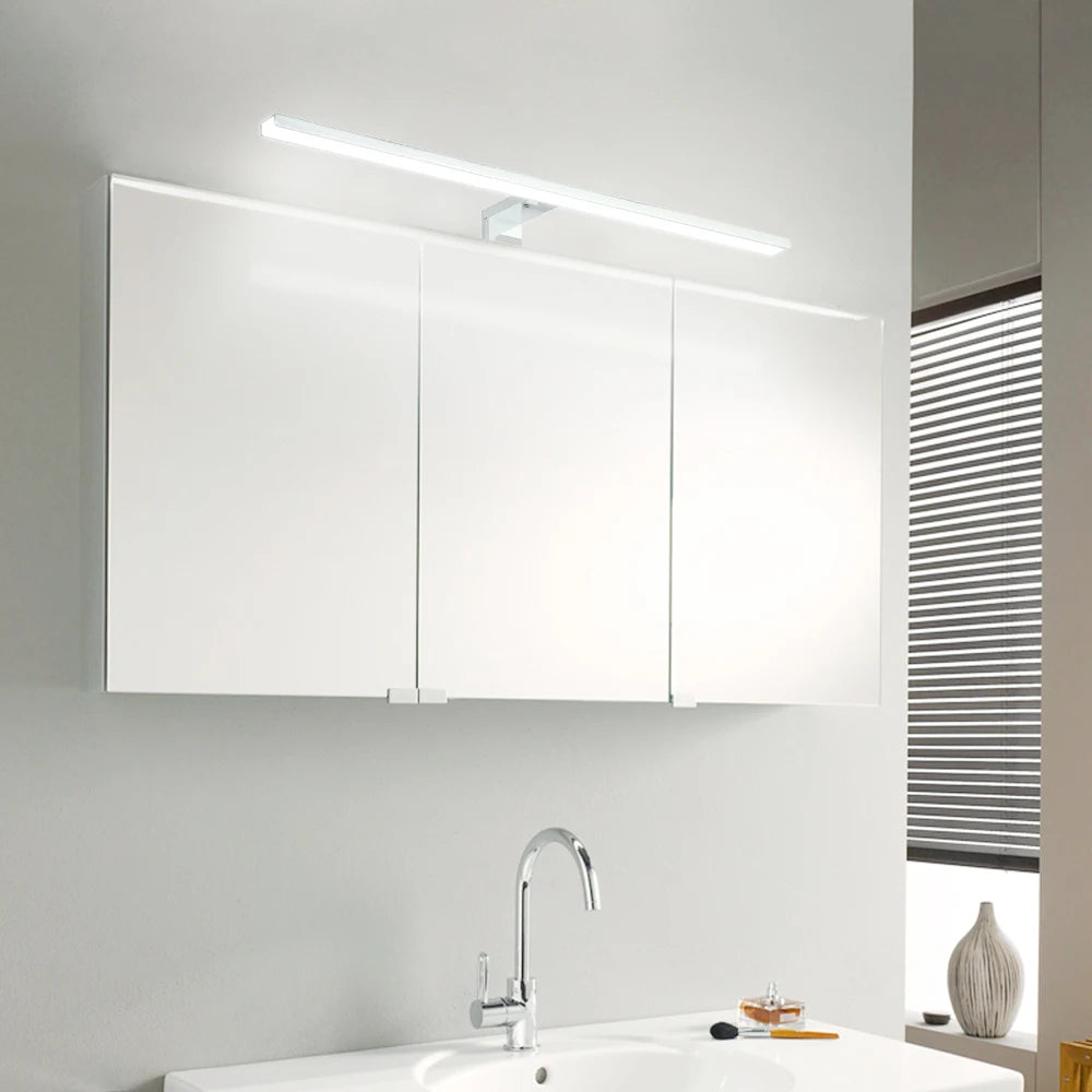 LED Mirror Light Bathroom Cabinet Lights 6000K Make-Up Mirror Light Vanity Lighting Wall Lamps IP44