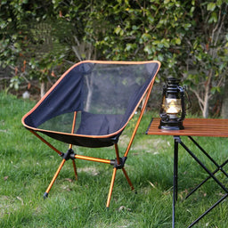 Portable Outdoor Folding Chair, Ultra-Light Camping Beach Leisure Lounge Chair, Outdoor Fishing , Hiking Beach Tools