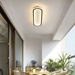 Long Strip LED Ceiling Lights Modern Simple Corridor Aisle Balcony Cloakroom Bedroom Porch Lamp Home Indoor Decor Lighting Lamps