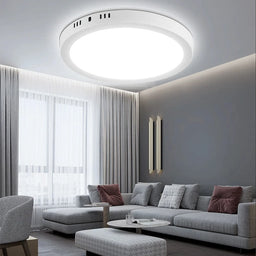 110V 220V Led Ceiling Lightultrathin Panel Light 10/15/20/30W Ceiling Lamp for Kitchen Light Bedroom Living Room Home Lighting