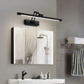 QUASHION Bathroom Mirror Wall Lamp LED Metal Foldable Cabinet Sconce