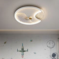 Luminaire Modern Astronaut Led Ceiling Lamp Children Kids Boy Bedroom Light Surface Mounted Led Ceiling Light