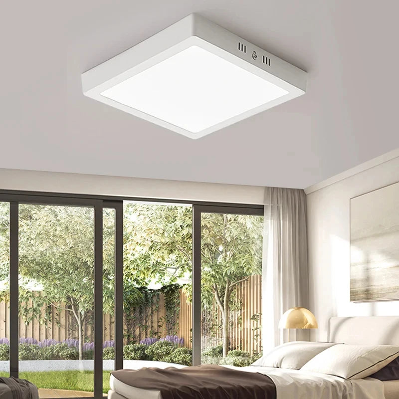 110V 220V Led Ceiling Lightultrathin Panel Light 10/15/20/30W Ceiling Lamp for Kitchen Light Bedroom Living Room Home Lighting