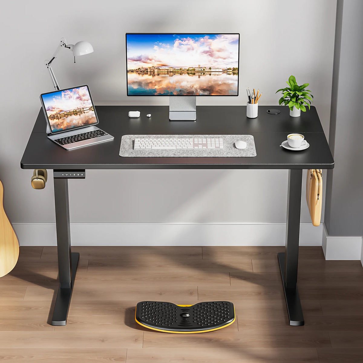 Electric Standing Desk Height Adjustable 40X24 Inch Stand up Sit Stand Computer Desk Workstation Ergonomic Work Table