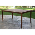 Wood Outdoor Dining Table