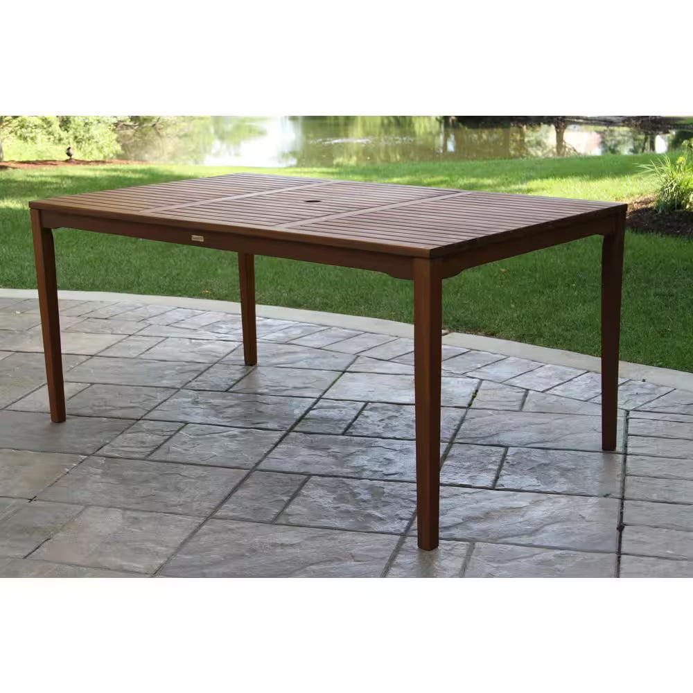 Wood Outdoor Dining Table