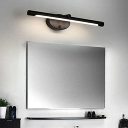 Modern LED Indoor Wall Lamp Bathroom Mirror Light Minimalism Wall Sconce with Touch Switch Bedroom Bathroom Bath Lighting Lamps