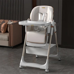 Baby Dining Chair, Children'S Dining Table, Adjustable Sitting and Sleeping, One Click Folding, Multifunctional Table Chair