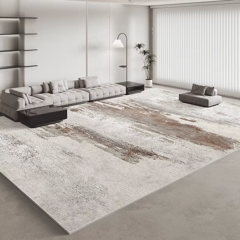 Italian Minimalist Carpets for Living Room Light Luxury Bedroom Decor Plush Carpet Fluffy Soft Large Area Rug Home Cloakroom Mat