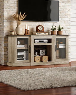 58-Inch Farmhouse TV Stand for 65-Inch TVs