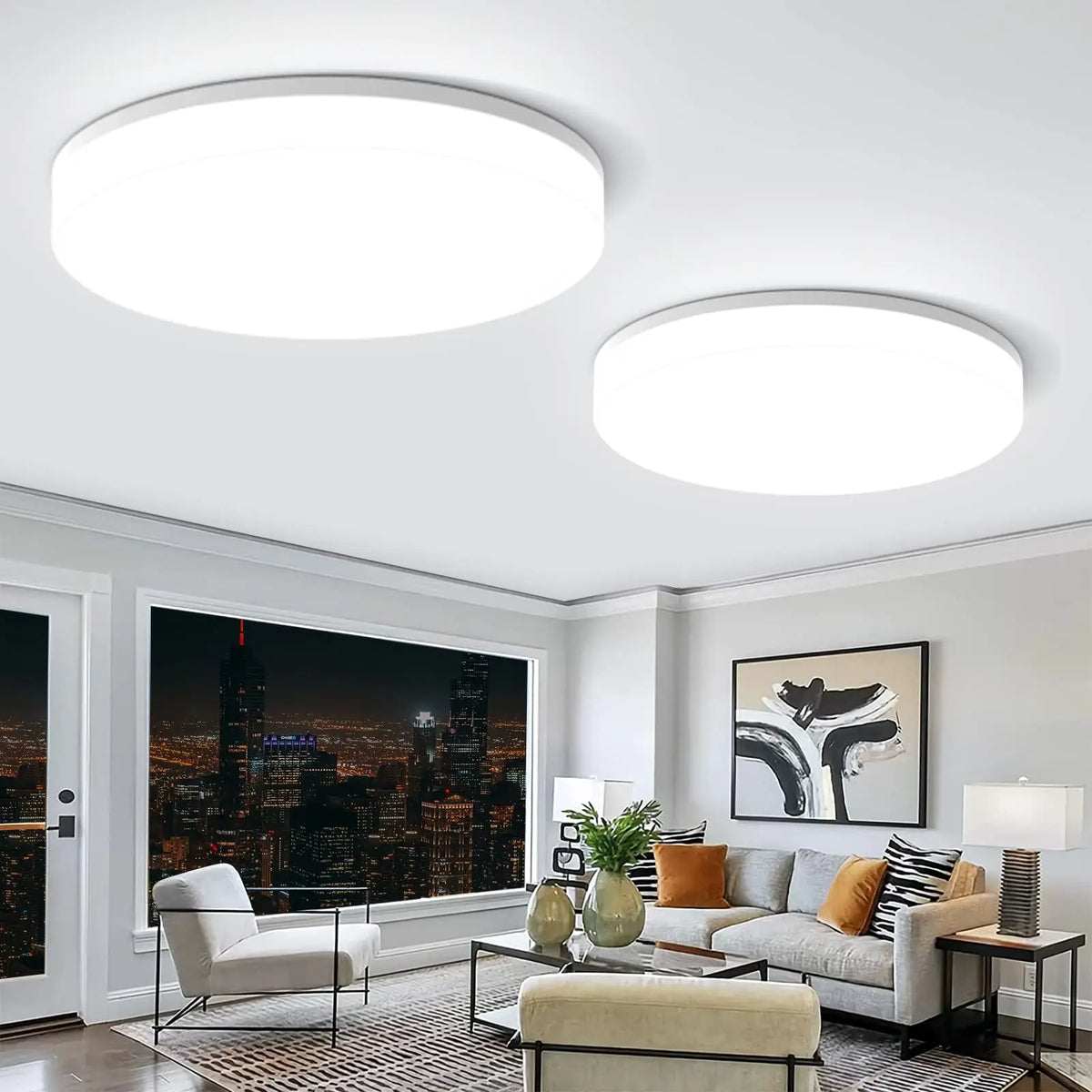 Ultra-Thin Round LED Ceiling Light