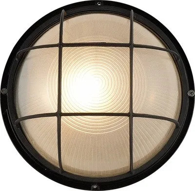 Round Glass Vintage Loft Ceiling Light