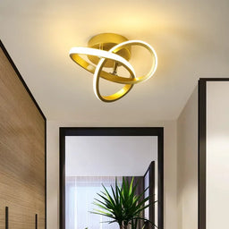 Nordic Gold LED Aisle Ceiling Light