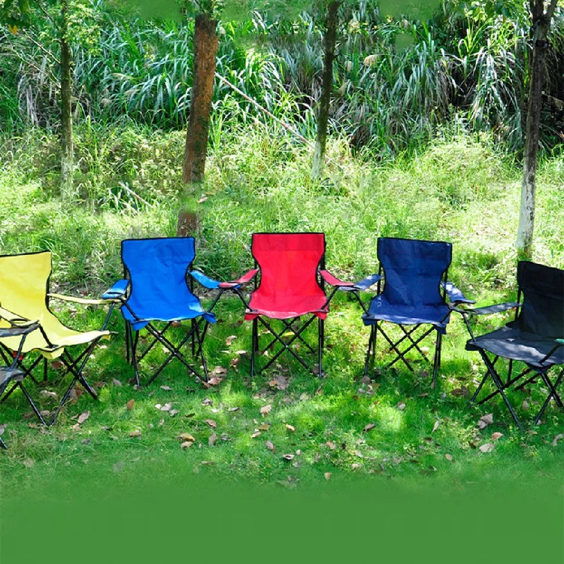 Folding Camping Chair with Bottle Holder