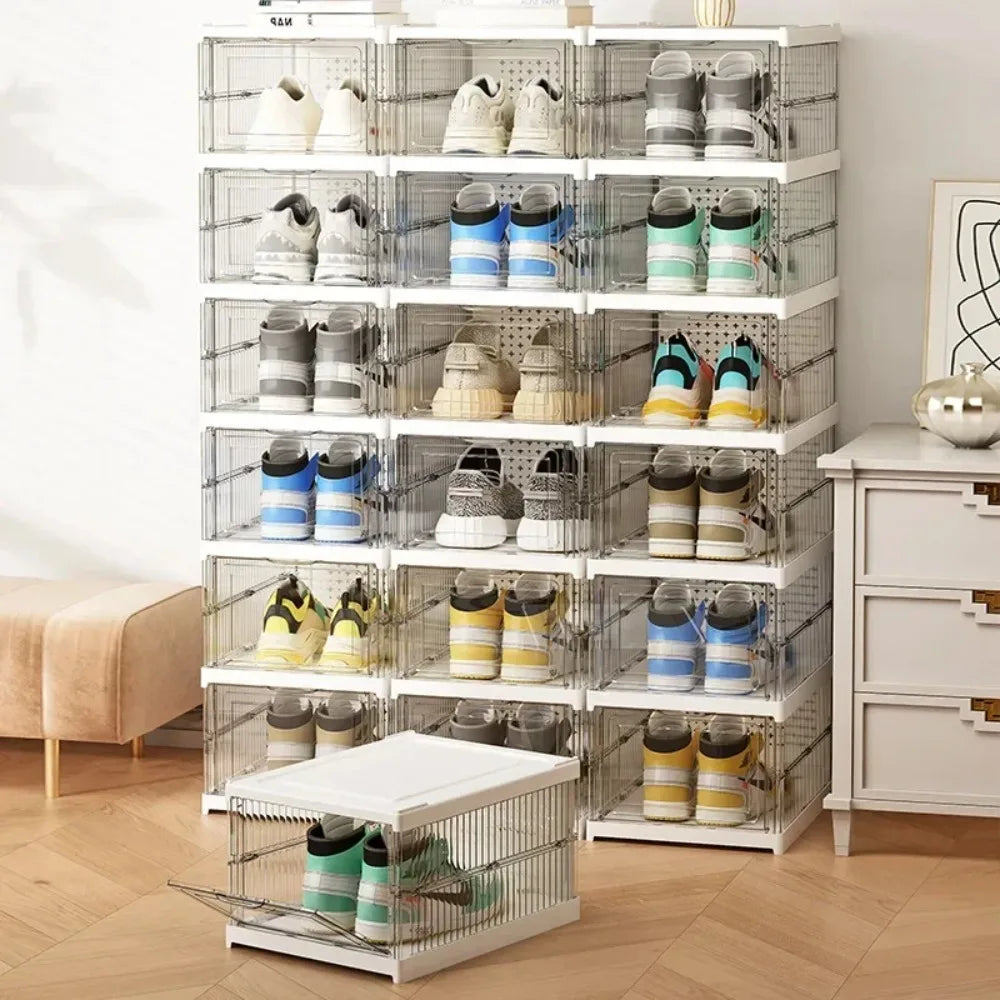 6 Layers Foldable Shoe Rack Organizer Cabinet