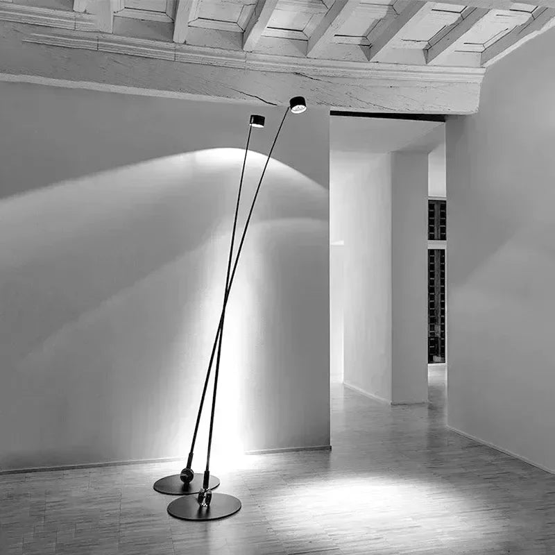 Minimalist Long Pole Fishing Floor Lamp
