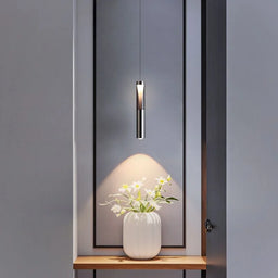 Round Tube Lifting Bedside Pendant Lamp