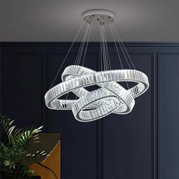Modern Crystal LED Dining Pendant Light