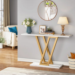 43 Inch Console Table Entryway Hallway Table