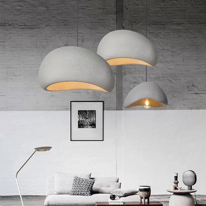 Wabi-Sabi Sculptural Pendant Light