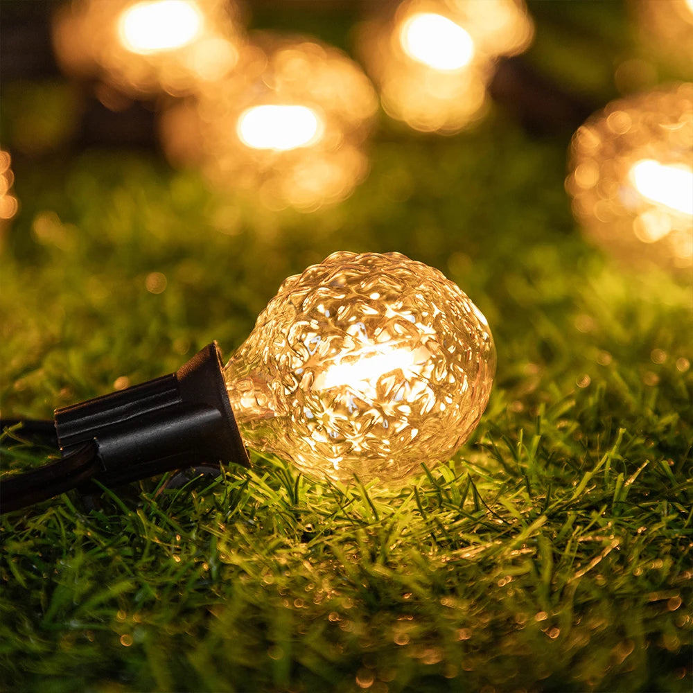 G40 Ice Diamond Connectable Festoon Lights