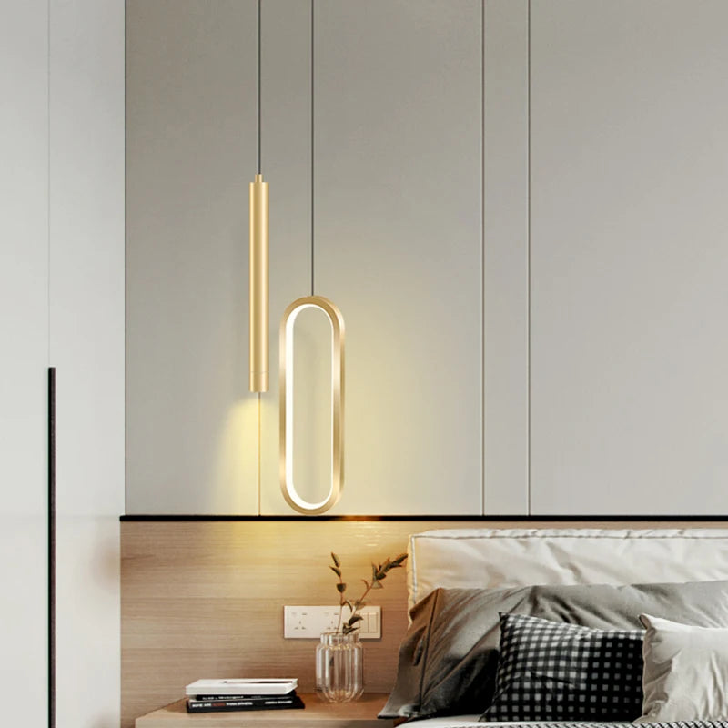 Nordic Iron Acrylic LED Pendant Light