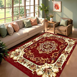 Persian Palace Floral Area Rug