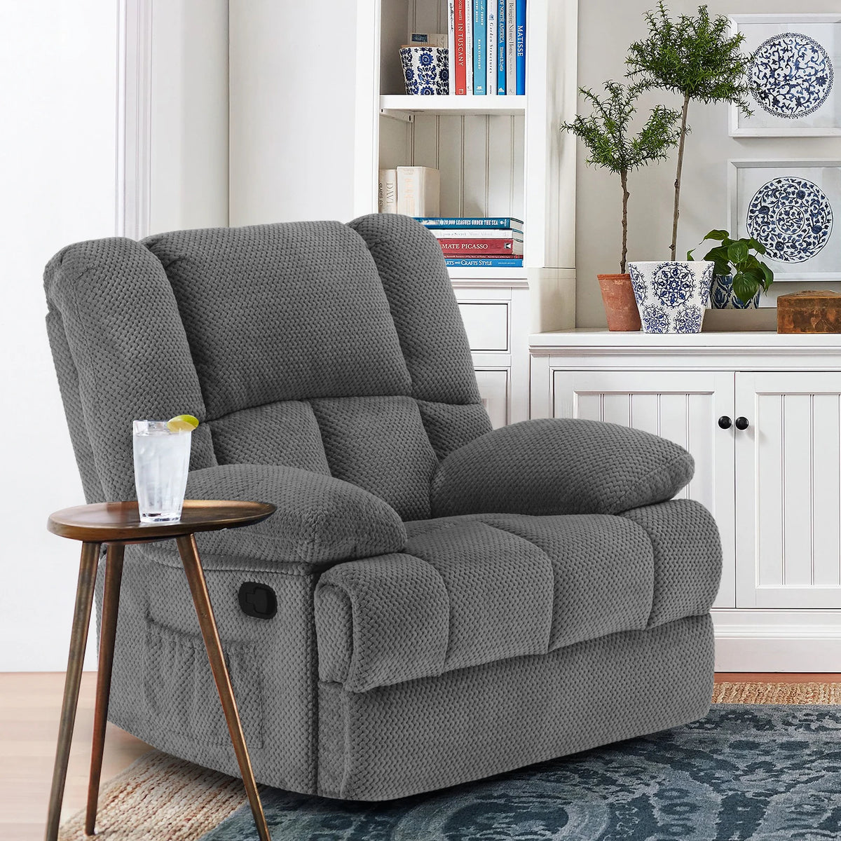 Oversized Rocker Recliner Chair