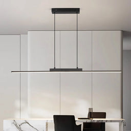 Minimalist Aluminum Linear Pendant Light