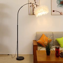 Modern Feather Floor Lamp