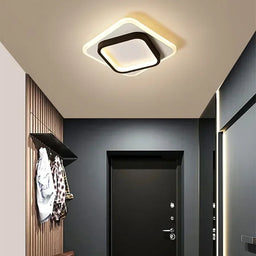 Round Acrylic LED Flush Mount Light