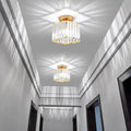 Gold Crystal Corridor Ceiling Light