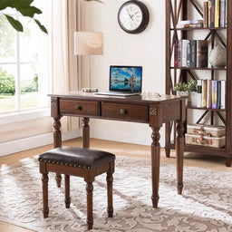 American Solid Wood Writing Desk
