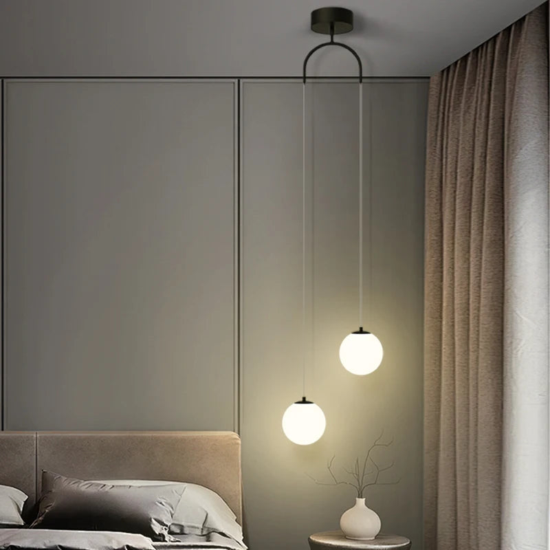 Nordic Mini Resin Shade LED Pendant Light