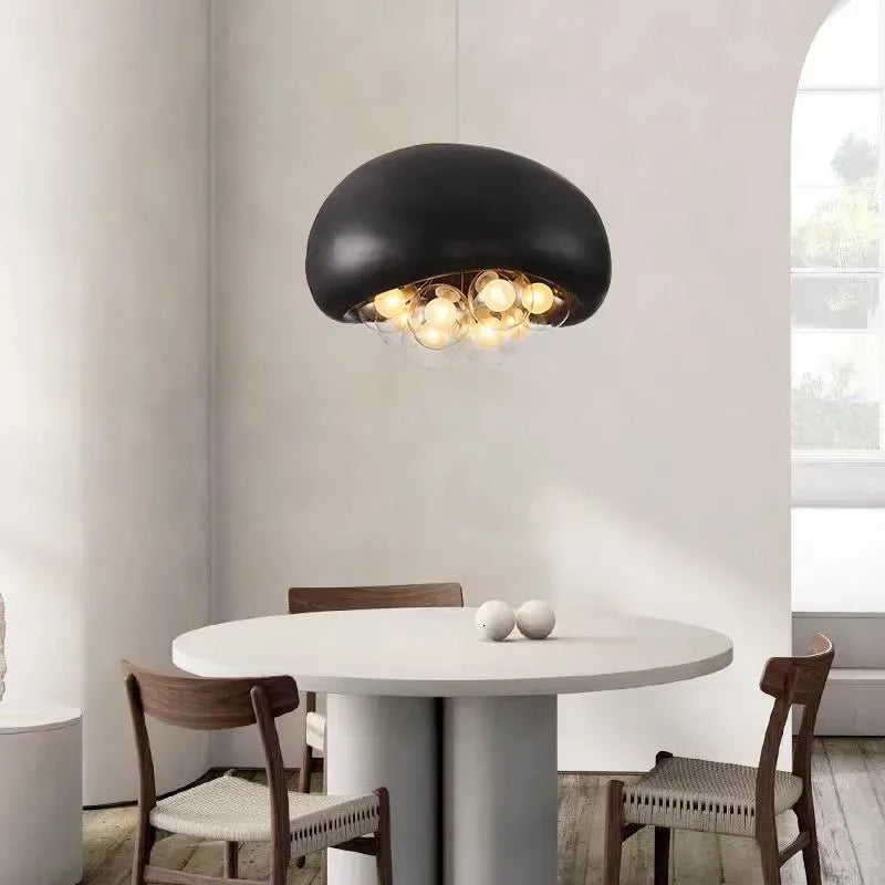 Nordic Resin Glass Pendant Light