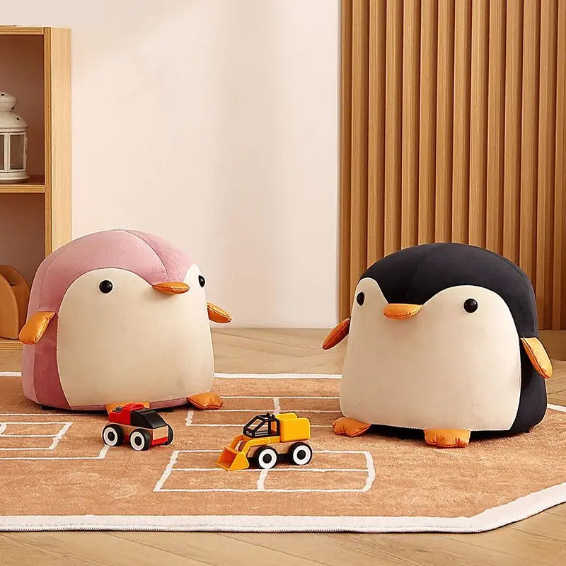 Penguin Shape Kids Low Stool