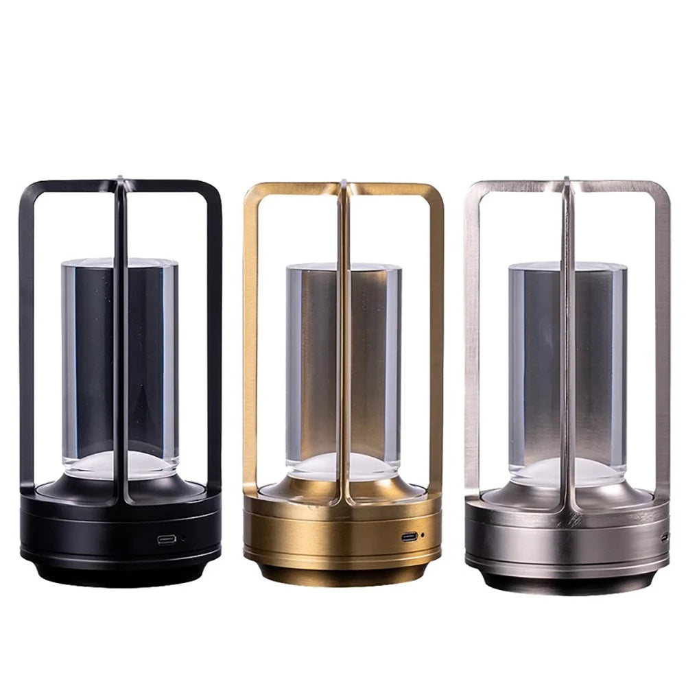 Rechargeable Touch Dimming LED Table Lamp