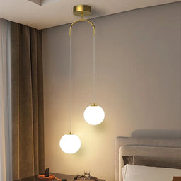 Nordic Mini Resin Shade LED Pendant Light