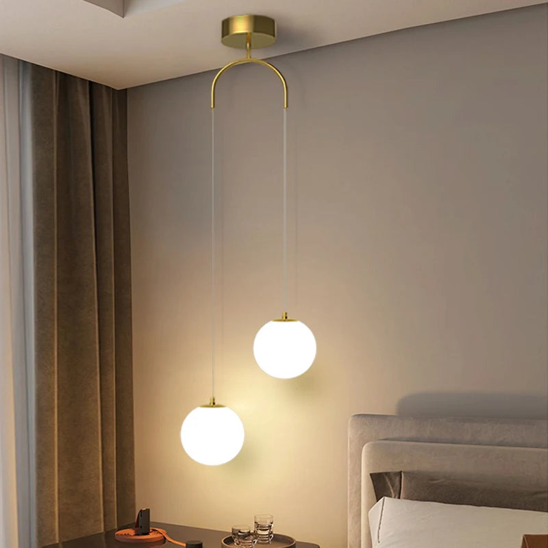 Nordic Mini Resin Shade LED Pendant Light