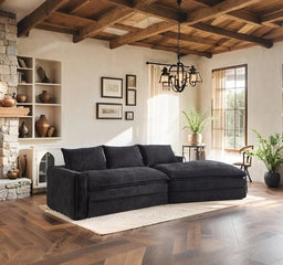 Oversized 4-Seater Boneless Cloud Sectional