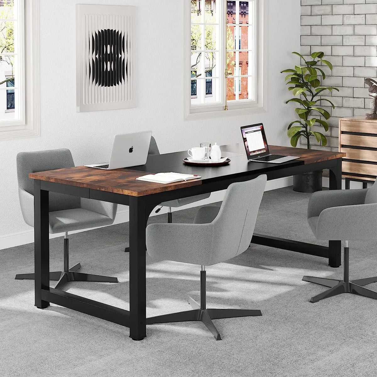 Modern Spacious Office Writing Desk