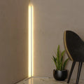 Modern LED Rod Corner Floor Lamp with Remote