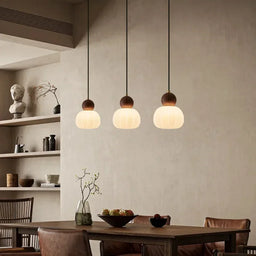 Cream Pumpkin Kids Pendant Light