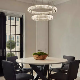 Modern Crystal LED Dining Pendant Light