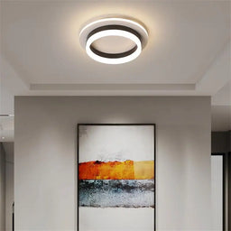 Dimmable Acrylic LED Semi-Flush Chandelier