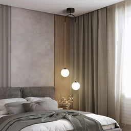 Nordic Mini Resin Shade LED Pendant Light